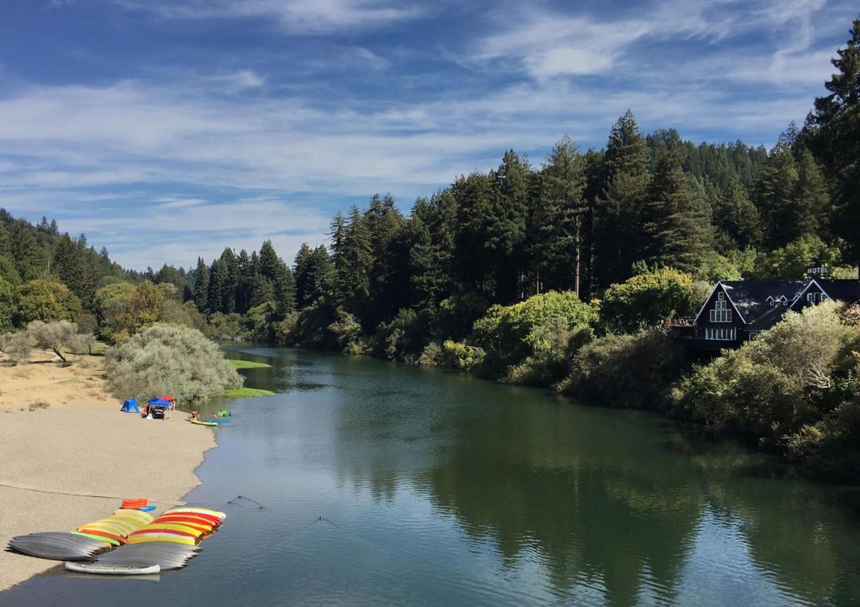 Inn On The Russian River Monte Rio Экстерьер фото